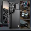 CaseMe Premium PU Leather Case For Samsung Galaxy S26+ S25 S24 S23 S22 S21 S20 Plus Ultra FE Card Wallet Holder Phone Back Cover Protector Skins