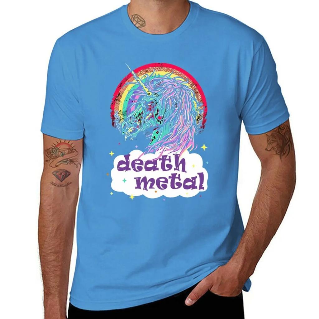 Zombie Unicorn Death Metal T-Shirt blanks quick drying plain t shirts