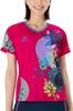 Nittaku Modern Flower Tischtennis Rose Damen T-Shirt,