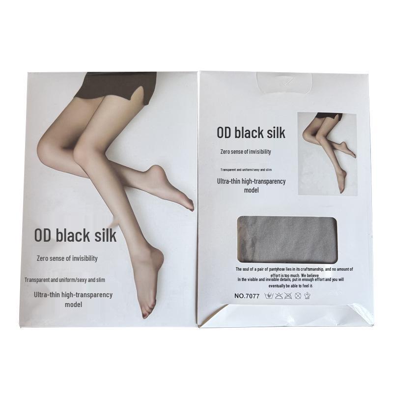Collants Noir Ultra-Fins pour Femmes: Anti-accrocs, Haute transparence, Améliore les jambes, Parfait pour le printemps, l'été et l'automne