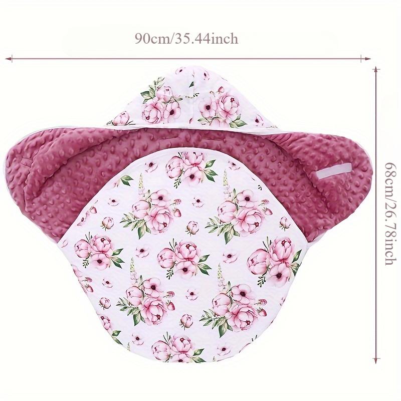 

Толстое зимнее детское одеяло-пеленка для детской коляски, автокресла, супермягкое и теплое, двустороннее, для новорожденных 0-12 месяцев красный