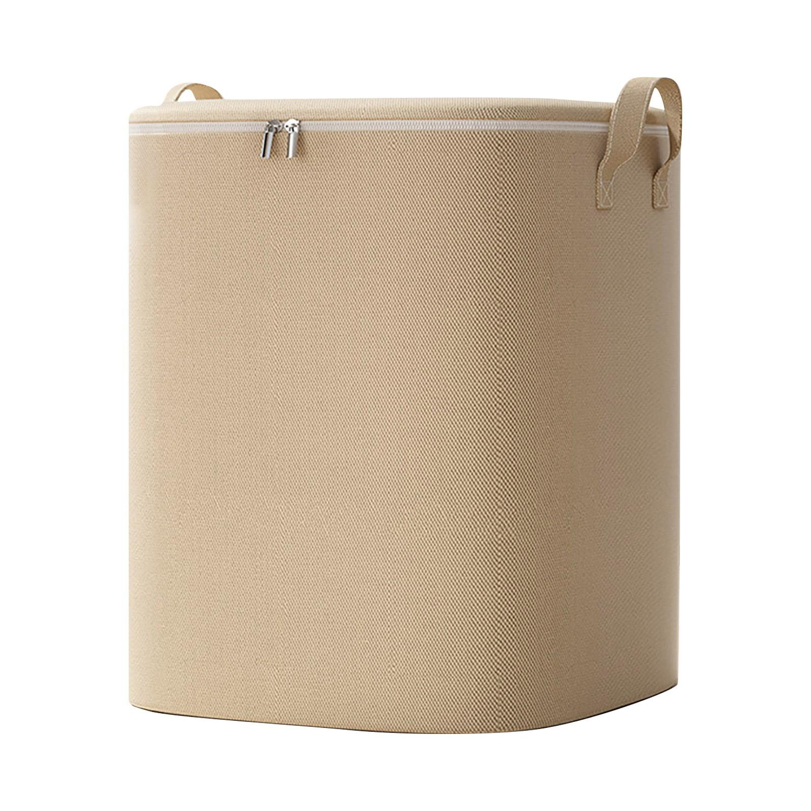 Seasonal Wardrobe Storage Oxford Cloth Home Quilt Bag Moving Travel Clothing Organizing Quilt Kindergarten Storage Bag One Size бежевый