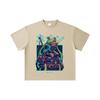 260 GSM Double Yarn 32 Count 100% Cotton Sailor Moon V11 Cyberpunk Print Unisex Heavy Cotton T Shirt