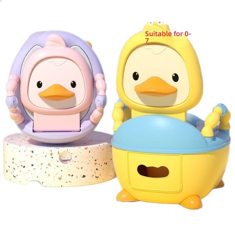 Household Enlarged Kids Training Toilet Seat With Urinal Portable Infant Potty For Boys Girls Toddler Toilet Training Nursery Accessories