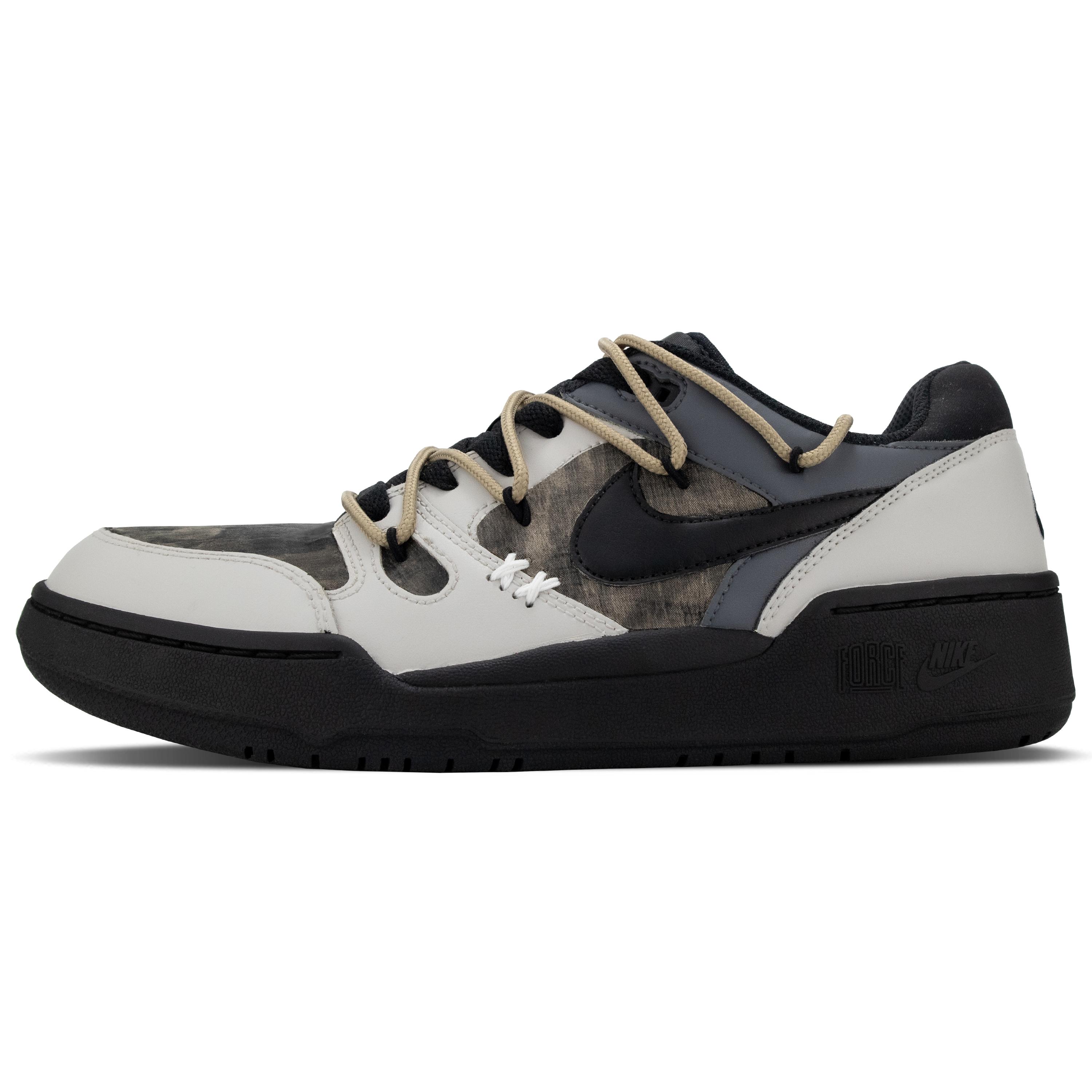 

Nike Full Force Low top Skateboard Shoes Men s Black Brown FB1362-101(Team160-) 42.5