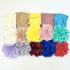 1PC Chiffon Flower Headbands Baby Girls Elastic Nylon Headbands for Baby Newborn Girls Floral Hairbands Party Hair Accessories