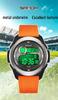 Sanda Sports Waterproof Multifunctional Calorie Wristwatch with Perpetual Calendar for Men and Women - Simple Style Student Electronic Watch