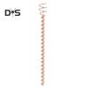 Electroculture Plant Stakes Copper Gardening Antenna Stakes Spiral Copper Wire On Wooden Stakes for Electroculture Plants Fruits Vegetables Growth