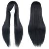 Heat Resistance Long Synthetic Hair 80cm Anime Straight Hairpiece Halloween Cosplay Wigs  Costume