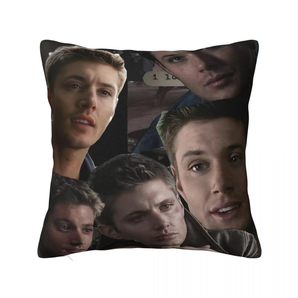 Dean Winchester Supernatural Television Pillow Cover Cushion Cover Pillow Case Kawaii Pillowcases For Sofa Home Decoration
