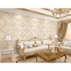 Europäischer Stil Damaskus Tapete Wohnzimmer TV Sofa Schlafzimmer 3D Relief Vlies Nachttisch Wandpapier Luxus Heimdekor 3D Tapeten