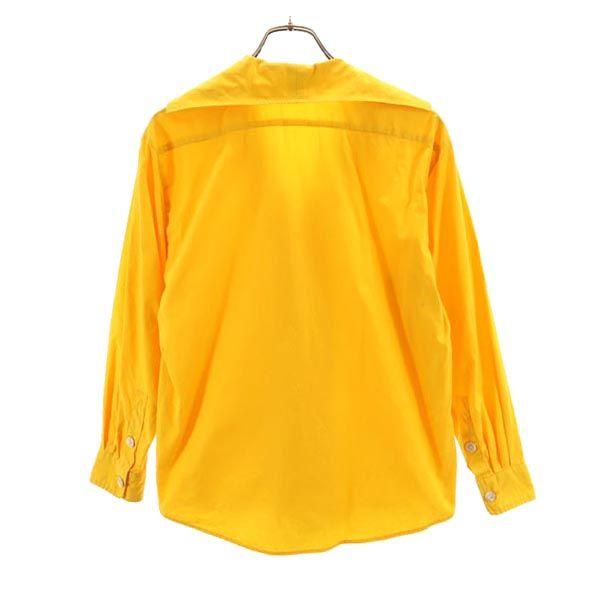 KENZO made in Japan Long sleeve sailor collar shirt M yellow Women Used