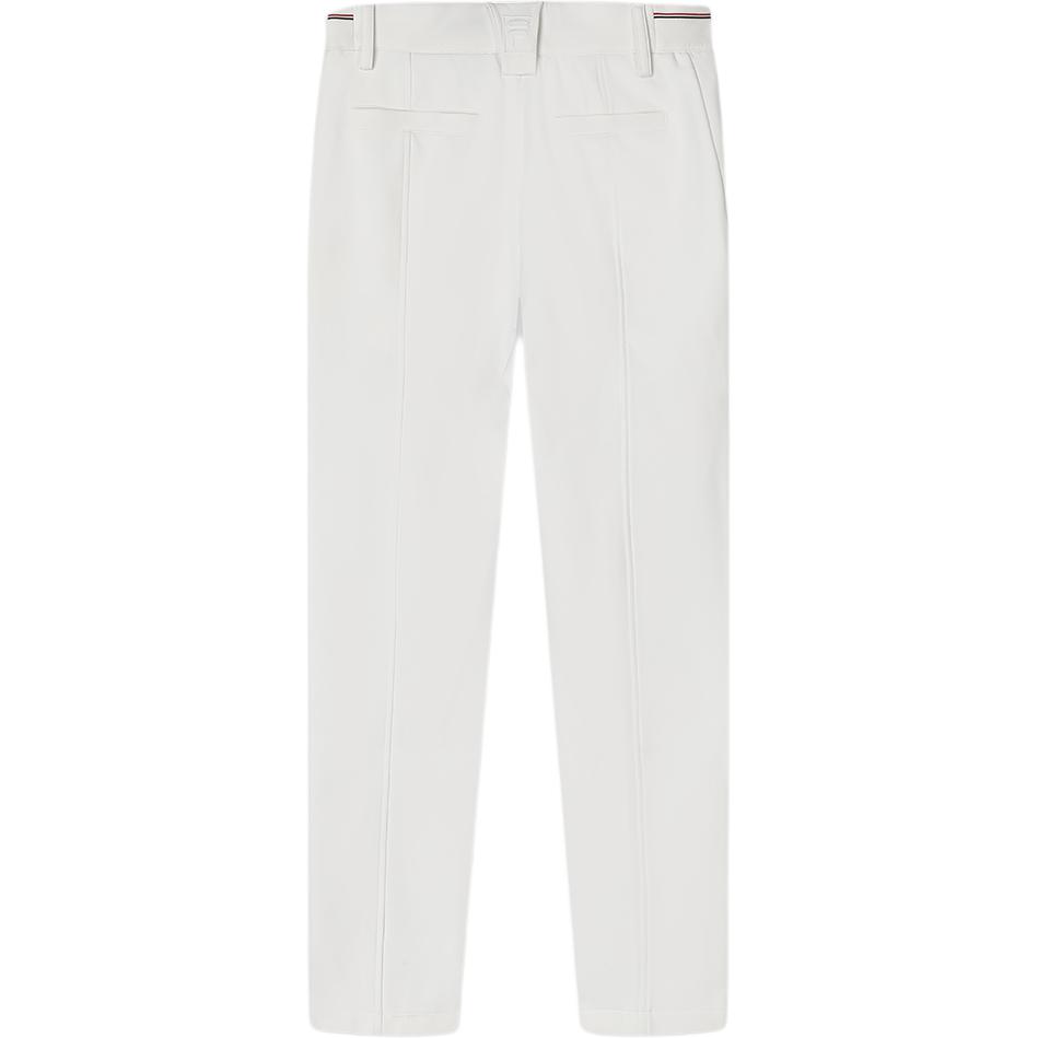 FILA Official Mens Woven Trousers 2023 Winter New Fashion Simple Basic Casual Pants Men bottoms Cloud-White F11M349806F-WT