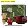 Japanese Matcha Blender Ceremony 4/5/6/7pcs Set Ceramic Chawan Bowl Bamboo Whisk And Tea Scoop Matcha Tools Kit For Tea Lovers