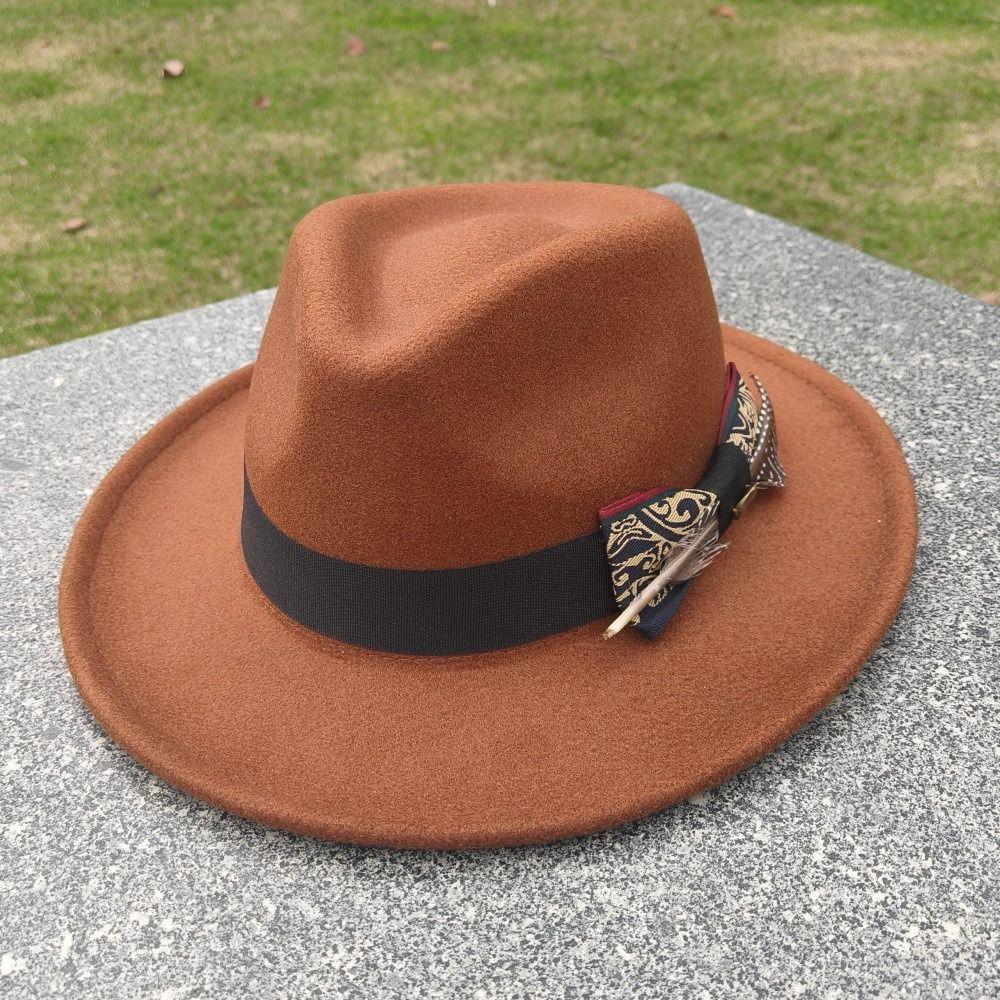 Dress Up Topper Hat Panama Jazz Hat Retro Bucket Hat Costume Accessories