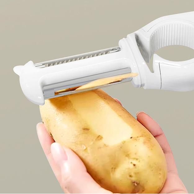 Five-in-one Peeler Multifunctional Apple Peeling Knife Portable Scraping God Household Shredder