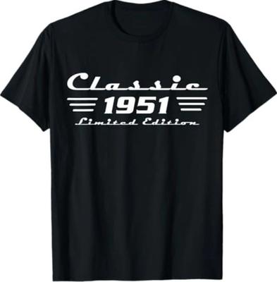 Decorazioni Classiche per il 75° Compleanno Uomo 75 anni 1951 Maglietta 75° Compleanno