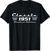 Classic 75 Birthday Decorations Men 75yr 1951 75th Birthday T-Shirt