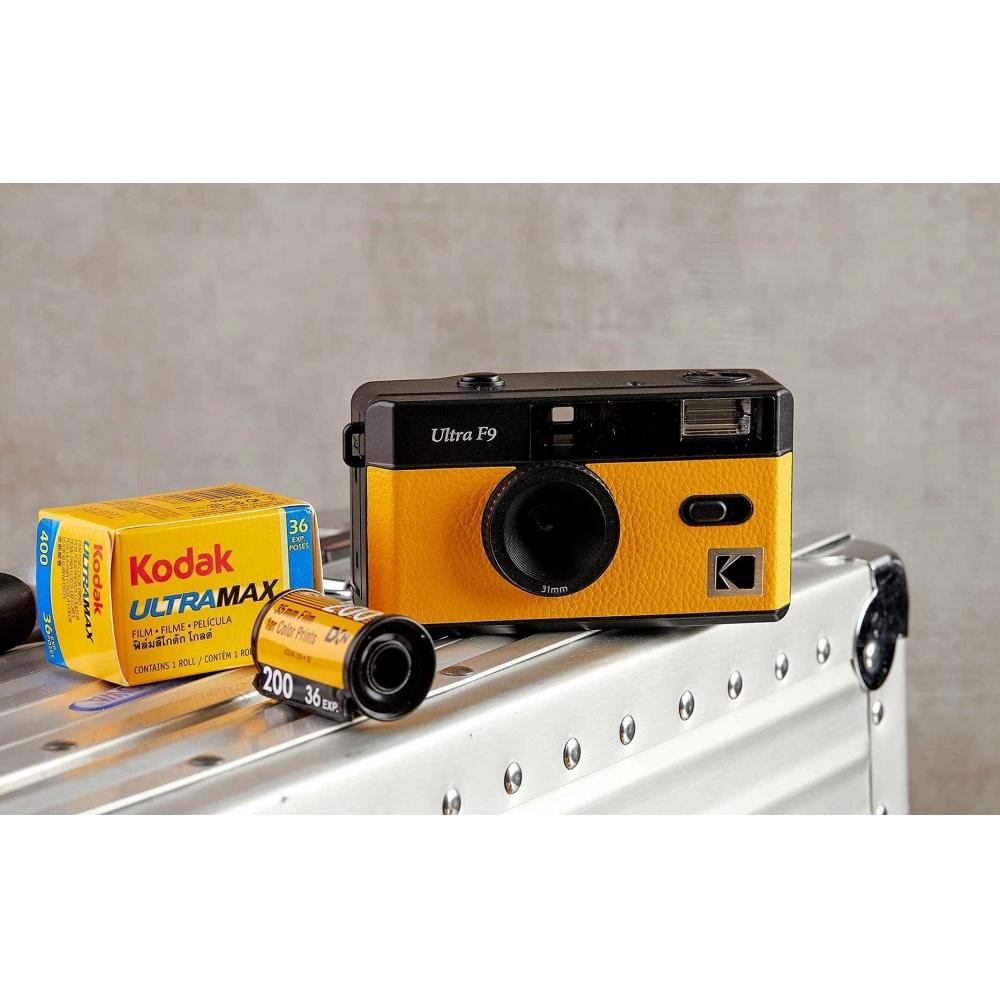 Kodak [Warranty Included] Kodak Film Camera ULTRA F9 Black X Yellow