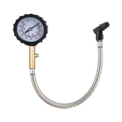 Long Tube Tire Pressure Gauge Meter High-precision Tyre Air Pressure Tester Manometer for Car Truck Motorcycle Universal