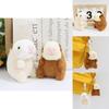 Domesticated Guinea Pig Plush Keychain Cartoon Toy For Kids And Adults