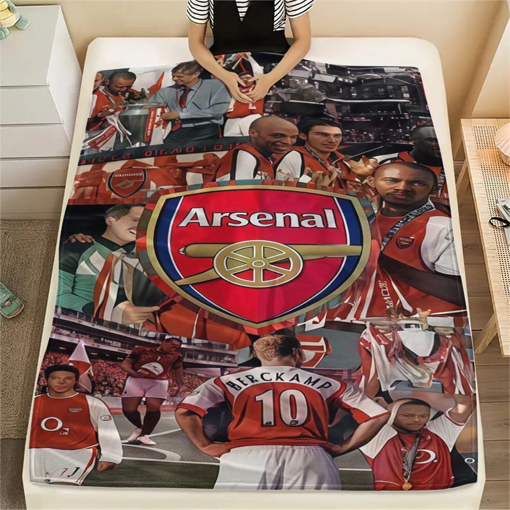 The Gunners Print FlAannel Blanket, High quality Comfortable for All Seasons, Home Decor, Warmth and Comfort