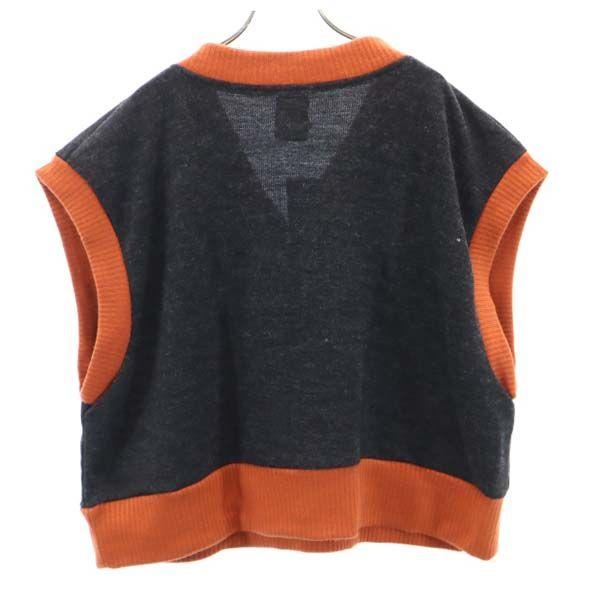 unused VAST222 19AW made in Japan By color V neck Knit vest 2 Men's Used