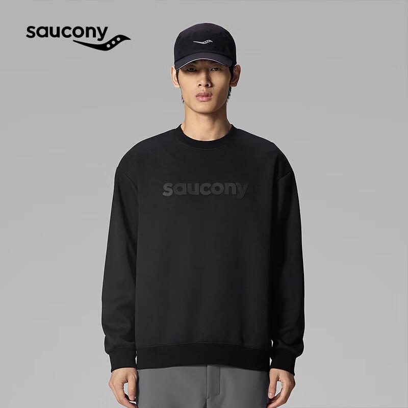 Saucony Men s 2025 Round Neck Sweatshirt L