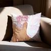 14 Days with You Ren Pillow Case Square DoubleSided Printing Short Plush Sofa Cushion Cover Bedroom Bedside Pillow
