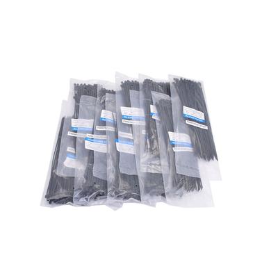 AB-Tie Kabelové stahovací pásky odolné proti povětrnostním vlivům a teplu, 2,5 mm x 200 mm, Balení 1000 kusů, Černé (Venkovní použití)