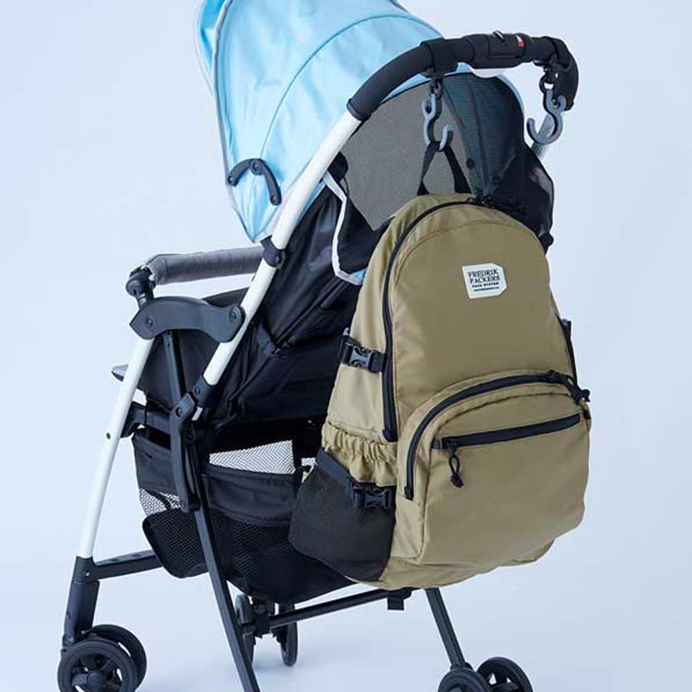 Fredrick Packers Diaper Mommy Oxford 210D Day Pack Free Size Bag, Bag, Backpack, Nylon, Unisex, Tipi, Khaki,