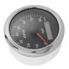 GPS Speedometer 85mm3.35in Odograph 80MPHH Stainless Steel Universal for Cars Engines BoatsBlack