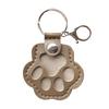 Pet Hair Keepsake Keychain Dog Cat Paw Shape Hair Storage