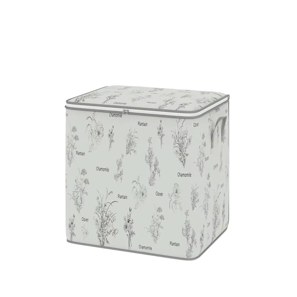 

Foldable Clothes Storage Bins Large Capacity Quilt Storage Basket for Home S-50x50x40CM