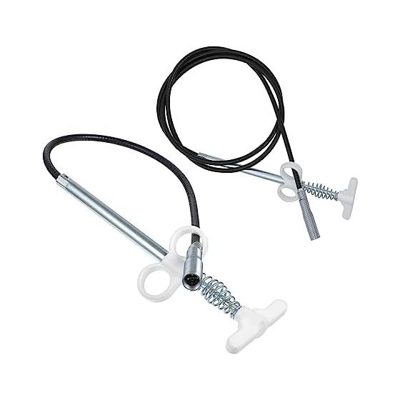 ARTIBETTER 2 Pieces Drain Cleaning Tool, Drain Cleaner Stick, Flexible Plug, For Removing Hair and Food Debris, Home Drain Removal Goods, Suitable