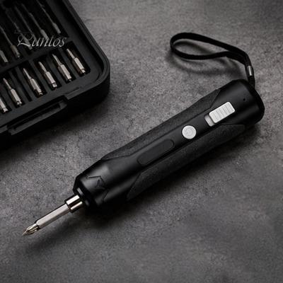 Precision Cordless Power Screwdriver Electric Screwdriver, Rechargeable Lithium Battery Mini Adjustable Torque for Glasses Tool with Forward/Reverse