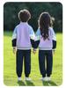 Autumn/Spring Primary School Sports Uniform - Three-Piece Set for Kindergarten & First Grade Children