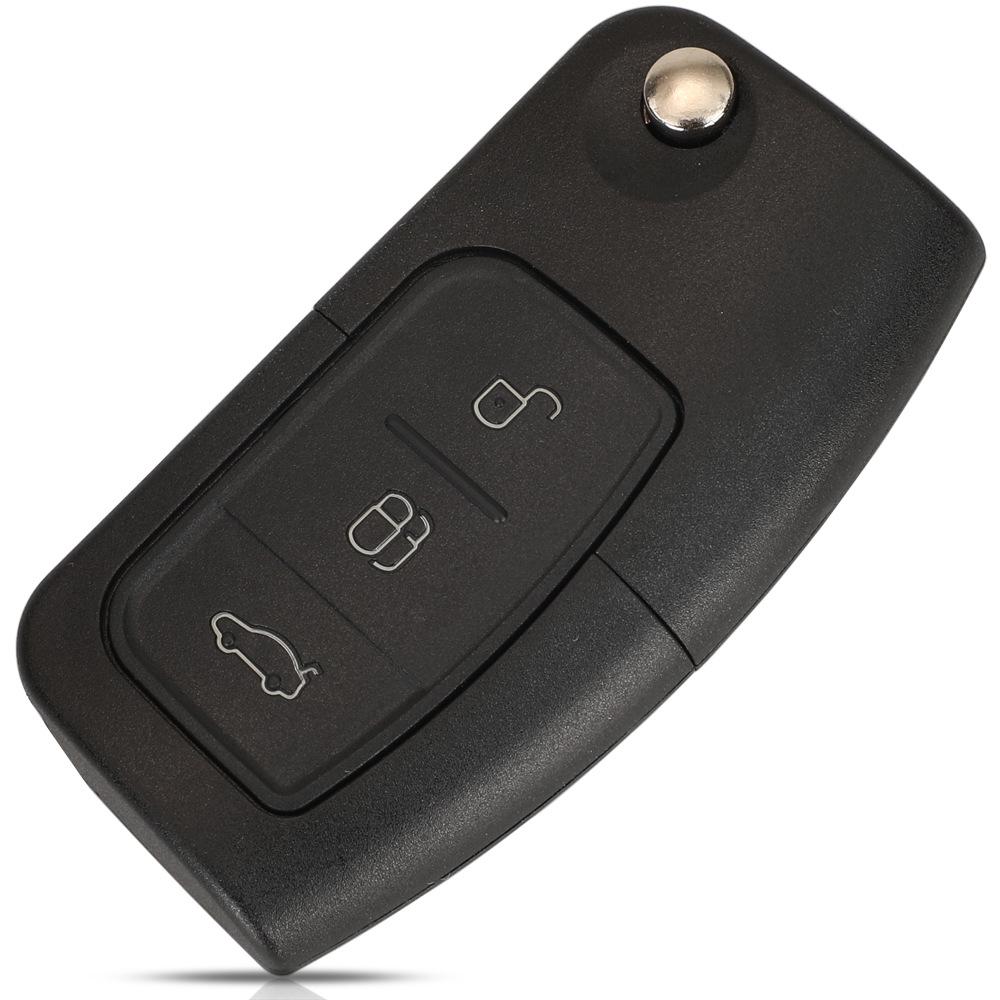 Compatible Ford Models: Focus, New Fiesta, Mondeo Remote Key with 4D63 Chip (315/433 MHz)