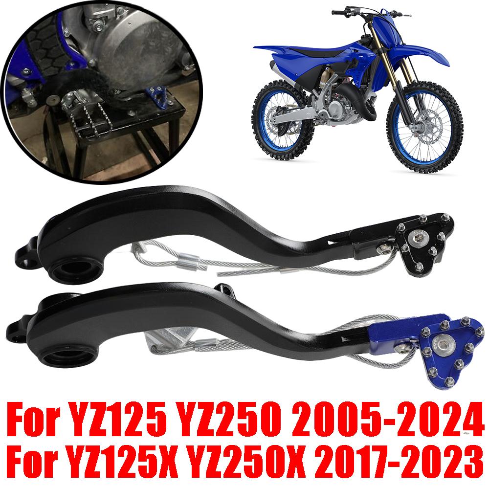 For Yamaha YZ 125 250 125X 250X YZ125 YZ250 YZ125X YZ250X Motorcycle Accessories Adjustable Forged Rear Foot Brake Pedal Lever