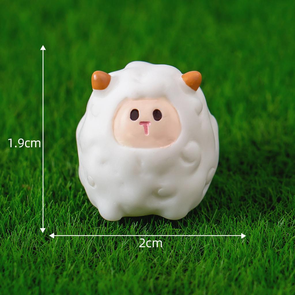 Adorable Resin Animal Figurines Blind Box For Car And Desktop Decor Cute Gift