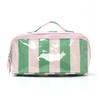 Clear PVC Makeup Case with Carry Handle, Top Closure Toiletry Bag for Bathroom Counter, Daily Packing, Home Use