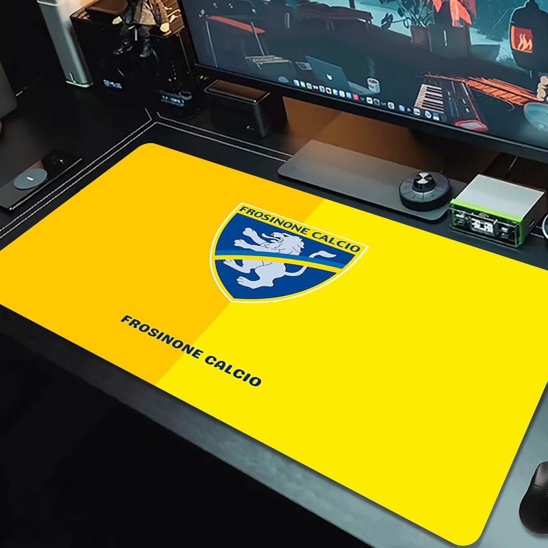 Frosinone Calcio Color Mouse Pad Large Gaming Table Cushion Non-slip Laptop Tablet Big Mousepad XXL Mat Mini PC Playmat With Lock Edge