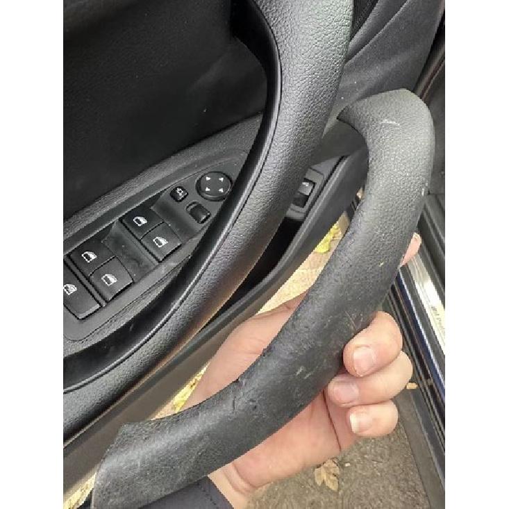 2/4PCS Carbon Fiber Inner Door Handle Pull Cover For 16-22 BMW X1 X2 F48 F49 F39