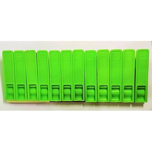 RSINC Premium Cloth Clips/Pegs Multicolor Pack of 1 (12 Pieces) | V JL156384558362