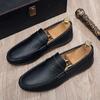 Fashion Slip On Men Loafers Comfortable Breathable Casual Shoes Lightweight Driving Shoes Non-slip Man Boat Shoes Flat Moccasins