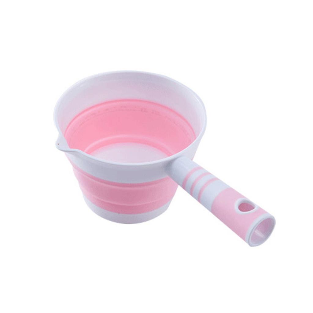 Kitchen Household Foldable Water Scoop Multifunctional Hanging Water Scoop Portable Travel Outdoor Scoop