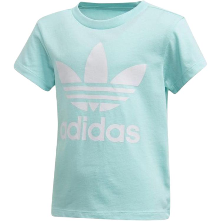 Adidas Originals T Shirt Blue Children Aged 3 7 Years Old FM5632 104