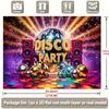 Sfondo per Festa Disco, Striscione Sfondo Palla da Discoteca Retrò Anni '70 per Compleanni e Feste a Tema