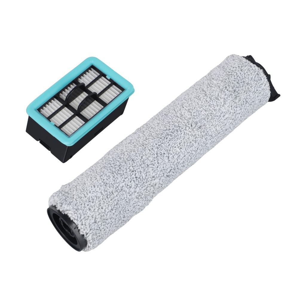 1 Set Roller Brush Filter for Bissell for Crosswave HF2/3845N/3831 Floor Scrubber Replaceable Brush Filter Vacuum Cleaner Parts