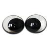 10x Natural Looking Doll Eye Plastic Flat Eyes With Screw Back for Craft Figure Doll And Model Making Accessories